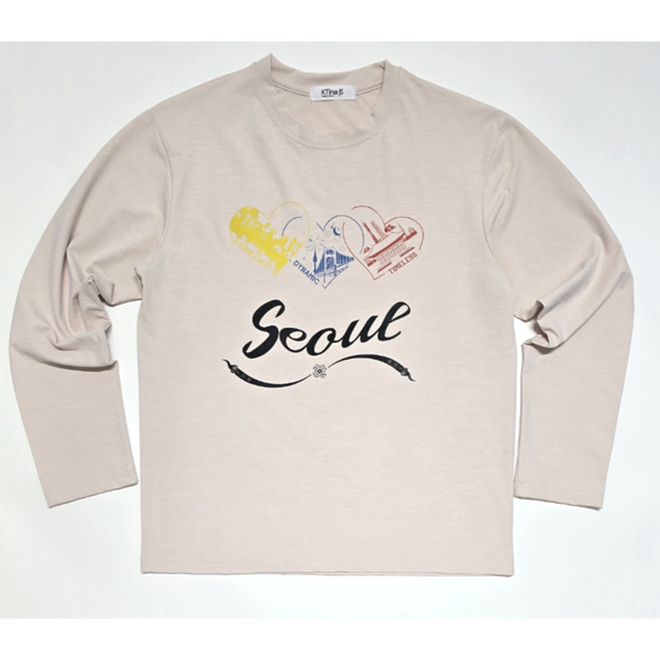 Unisex Essence of Seoul Eco-Friendly Soft Stretchy Long Sleeve T-Shirts