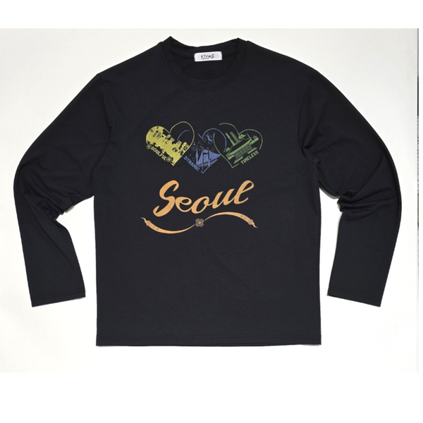 Unisex Essence of Seoul Eco-Friendly Soft Stretchy Long Sleeve T-Shirts
