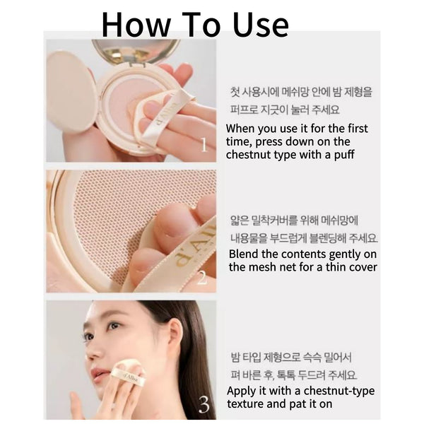 d'Alba Vegan Piedmont Serum Glow Fixing Collagen Cover Cushion 17g SPF50+/PA++++