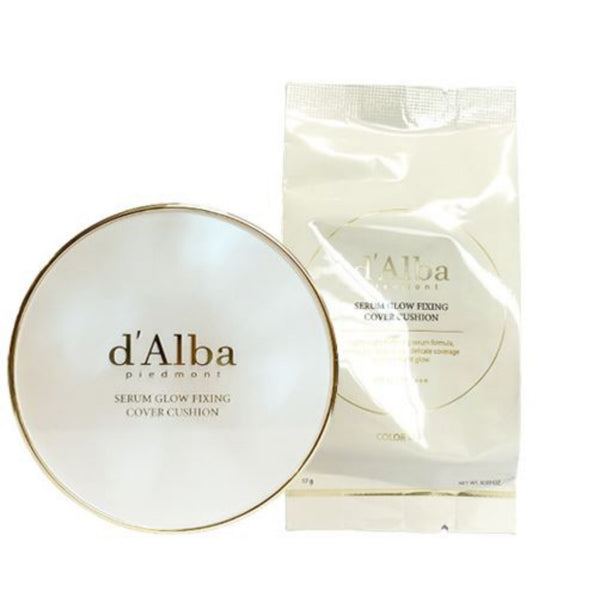 d'Alba Vegan Piedmont Serum Glow Fixing Collagen Cover Cushion 17g SPF50+/PA++++