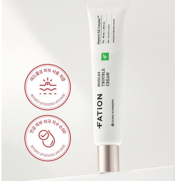 Fation Nosca9 Trouble Liberation 3 Set Clear Toner + Serum + Cream For Sensitive