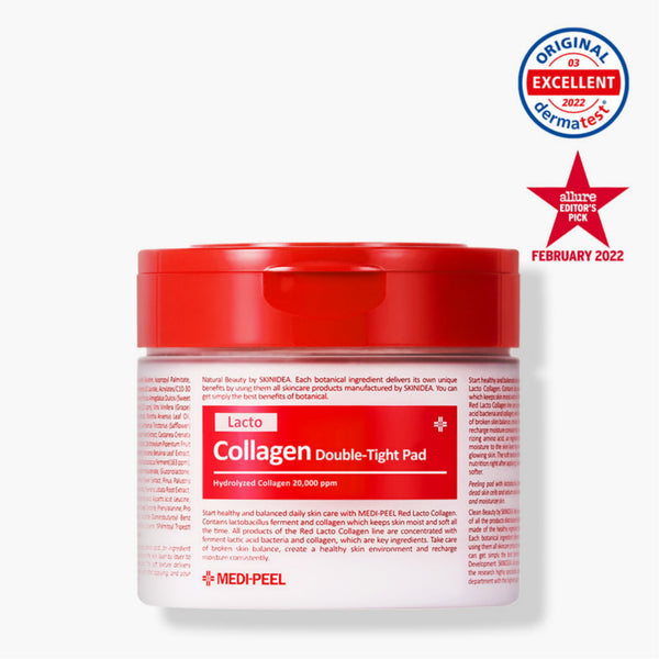 Medi-Peel Red Lacto Collagen Ampoule Double Pore Tight Pad 270ml/70ea