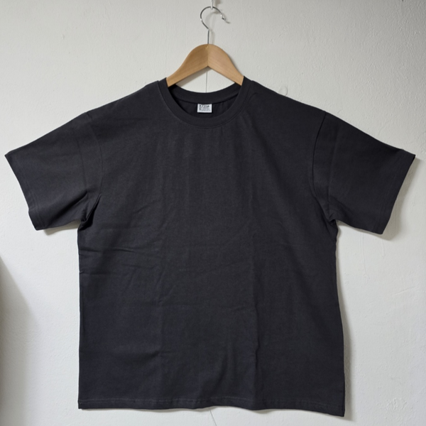 KTina Unisex Basic Cotton 100% Comfort High Quality Dark Gray & Black Shot Sleeve T-Shirt