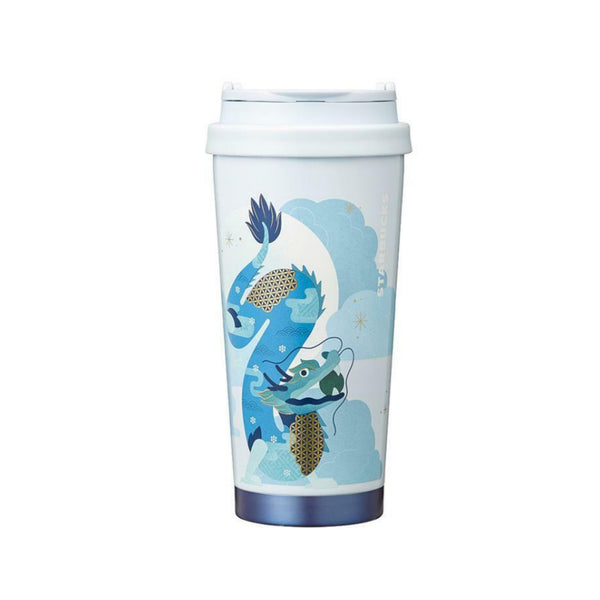 Starbuck Korea 2024 SS Elma Blue Dragon Tumbler 473ml