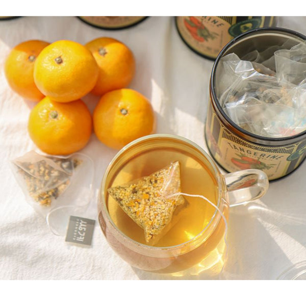 Ssanggye Tea Master Can Set Quince Will Pear Hydrangea Citron Tangerine 36Bag