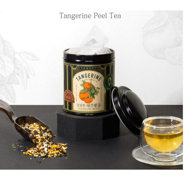 Ssanggye Tea Master Can Set Quince Will Pear Hydrangea Citron Tangerine 36Bag