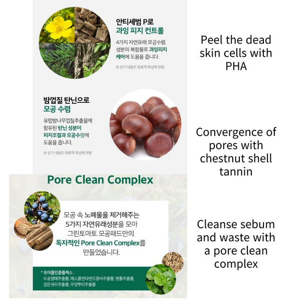 SungBoon Editor Green Tomato NMN Pore Peeling 60Pads