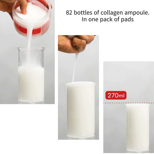 Medi-Peel Red Lacto Collagen Ampoule Double Pore Tight Pad 270ml/70ea