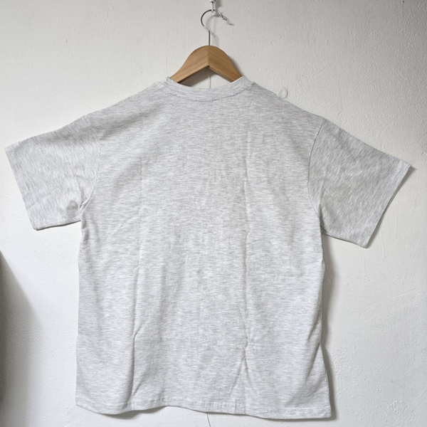 KTina Unisex Basic Cotton 100% Comfort High Quality Dark Gray &Light Gray Shot Sleeve T-Shirt