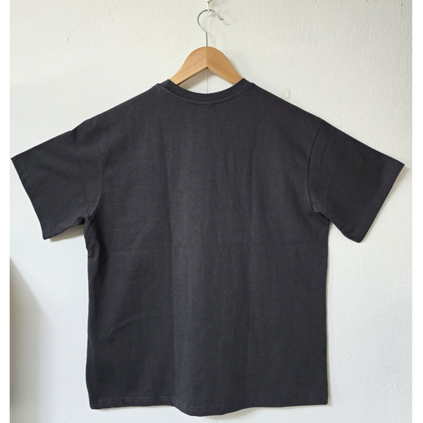 KTina Unisex Cotton 100% Sound of the Wind Tee Dark Gray Sleeve T-Shirt