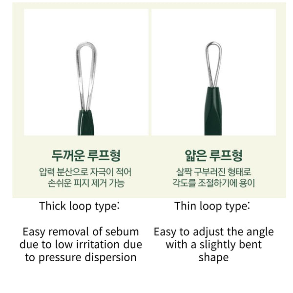 Pyungkang Yul Acne Extrudes 3Pieces/6 Types A Tool of Sanitary Acne Squeezing