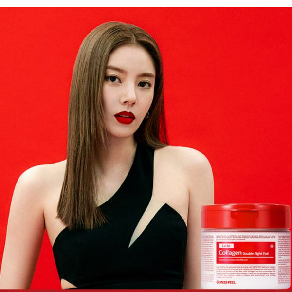 Medi-Peel Red Lacto Collagen Ampoule Double Pore Tight Pad 270ml/70ea