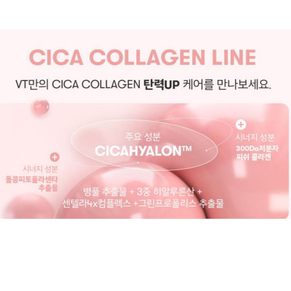 VT Cosmetic 300Da Hydrolyzed Cica Collagen Eye Cream Elasticity & Moisture 15ml