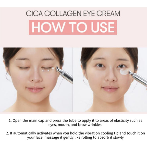 VT Cosmetic 300Da Hydrolyzed Cica Collagen Eye Cream Elasticity & Moisture 15ml