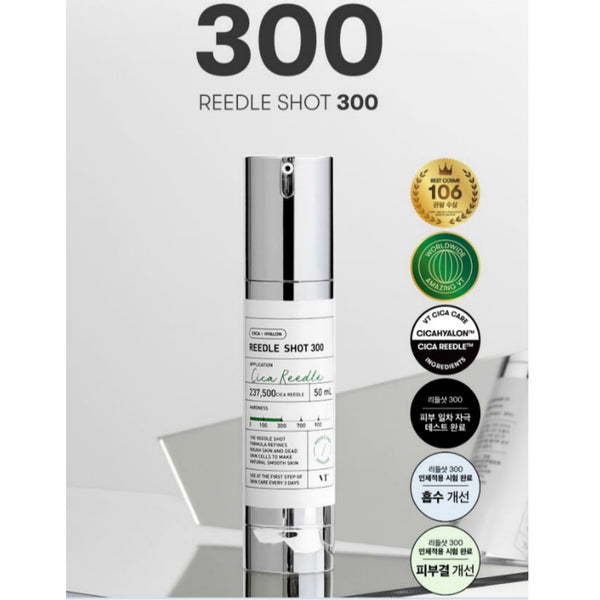 Picture 1 of 12  VT COSMETICS Cica Reedle Shot 300 50ml