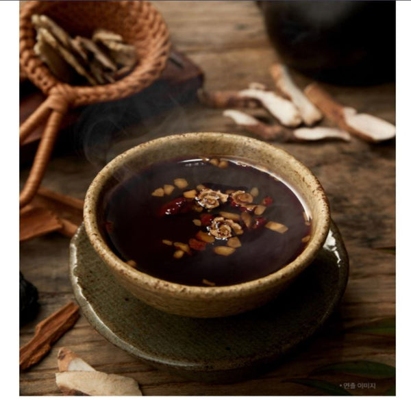 Damtuh  Ssanghwa Black Herbal Tea Walnut Almond Jujube Included