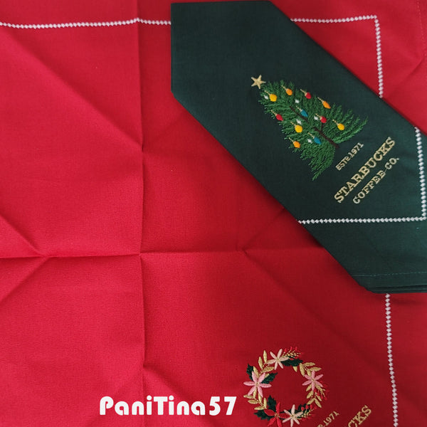 3.1 Phillip LIM Cold Cup Tumbler 473ml and Christmas green & red table