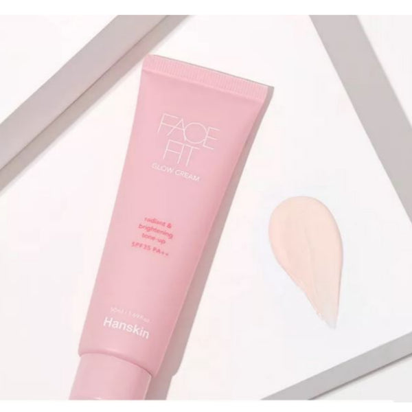 Hanskin Face Fit Glow Cream Radiant & Brightening Tone-Up 50ml SPF35 PA++