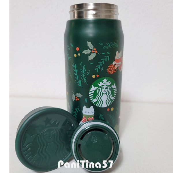 Fancy Holi Cat Tumbler And Two Cute Ruler Cold Cup 355ml
