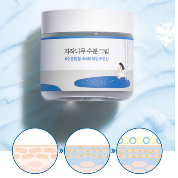 Round Lap Birch Moisture Cream 80ml