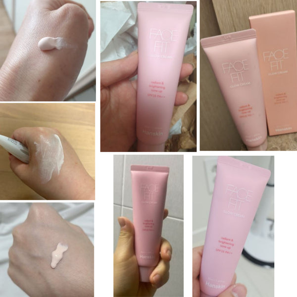 Hanskin Face Fit Glow Cream Radiant & Brightening Tone-Up 50ml SPF35 PA++