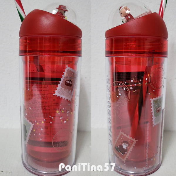Fancy Holi Cat Tumbler And Two Cute Ruler Cold Cup 355ml