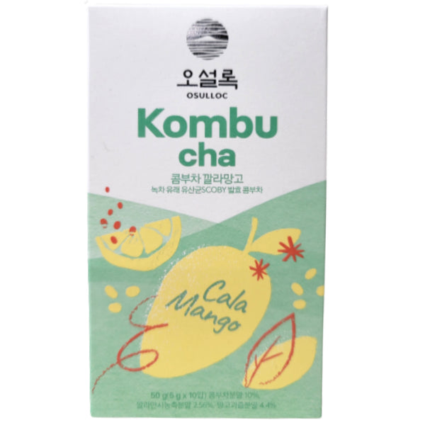 OSULLOC Kombu Cha Calamansi Mango Blending Tea Kombucha Calamango 10PCS