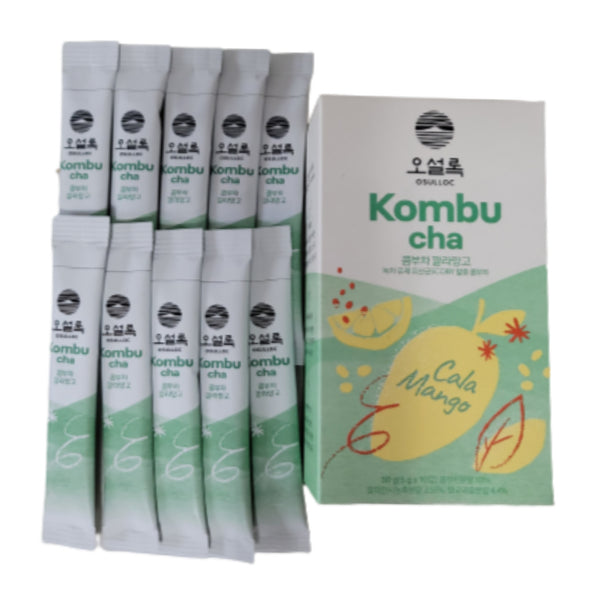 OSULLOC Kombu Cha Calamansi Mango Blending Tea Kombucha Calamango 10PCS