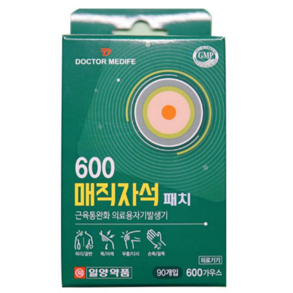 Ilyang Pharmaceutical Doctor Medife 600 Magic Magnetic Patch Muscle Pain Relief
