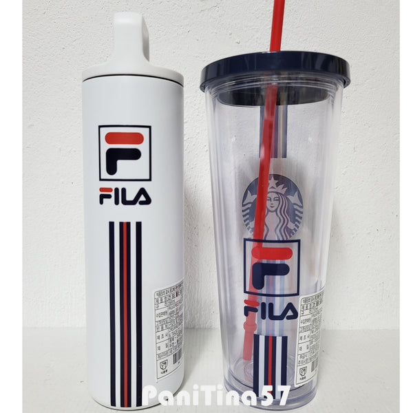 Fila Collaboration Set Fila Miir Handle Tumbler 591ml And Fila Cold Cup 710ml