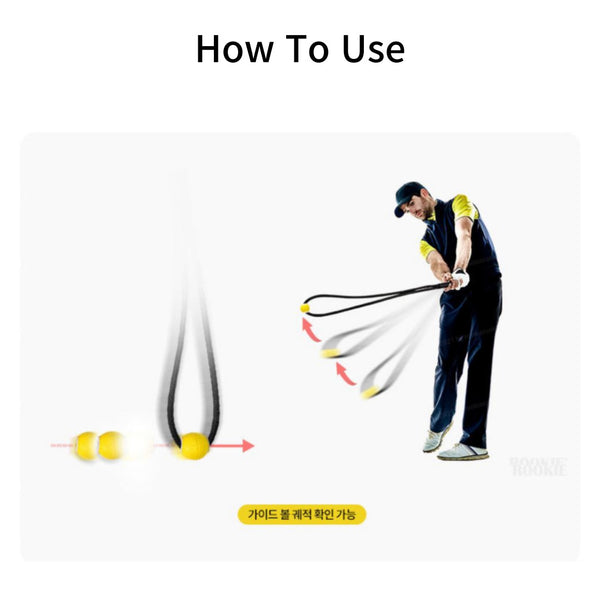 Golf Swing Training Professionally Designed Aid Equipment Distance Rope Plus