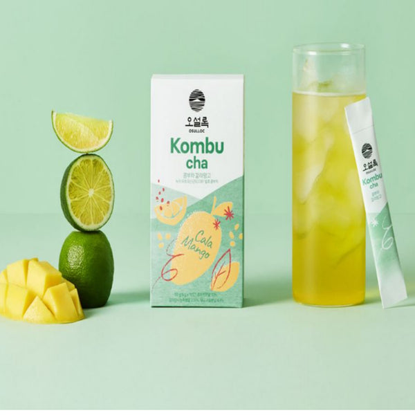 OSULLOC Kombu Cha Calamansi Mango Blending Tea Kombucha Calamango 10PCS