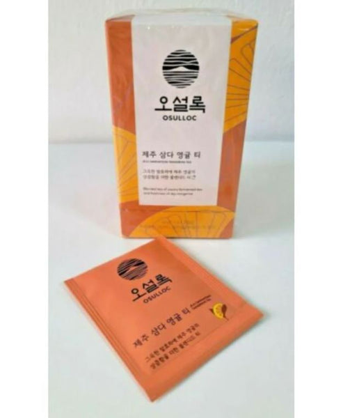 OSULLOC Jeju Pure Organic Premium 8 Flavors Daily Natural Tea Bags
