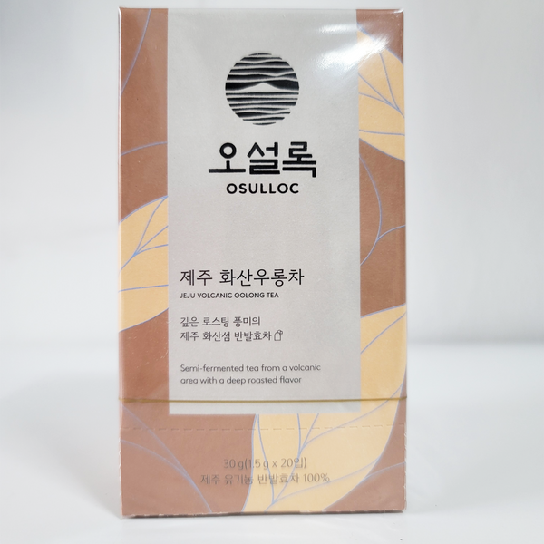 OSULLOC Jeju Pure Organic Premium 8 Flavors Daily Natural Tea Bags